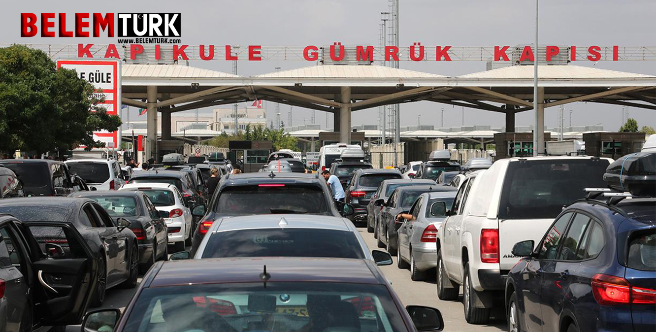 Tatili biten gurbetçiler dönüş yolunda