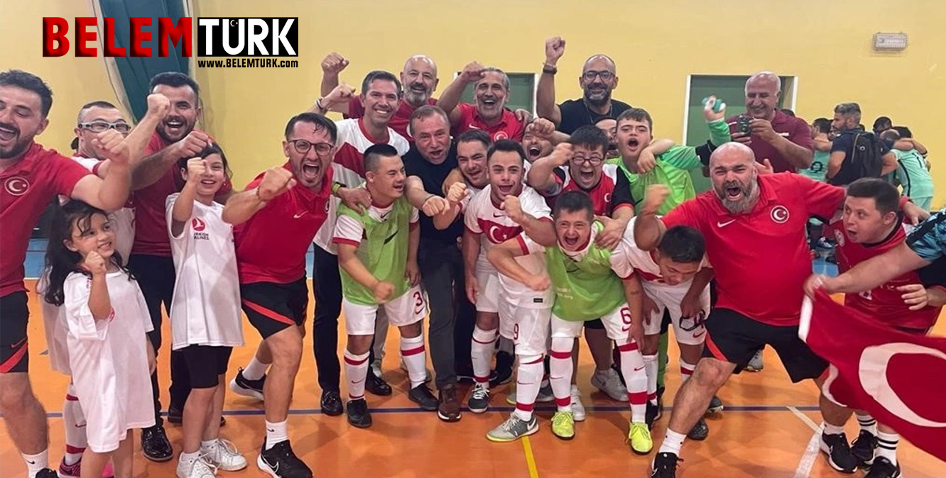 Down Sendromlu Özel Futsal Milli Takımı Avrupa şampiyonu oldu