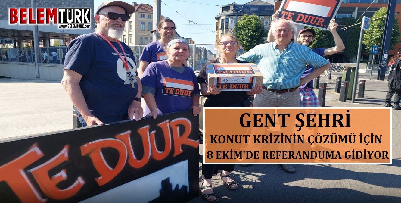 Belçika’nın Gent şehri ödenebilir konut krizine çözüm getirmek için 8 Ekim’de referanduma gidiyor