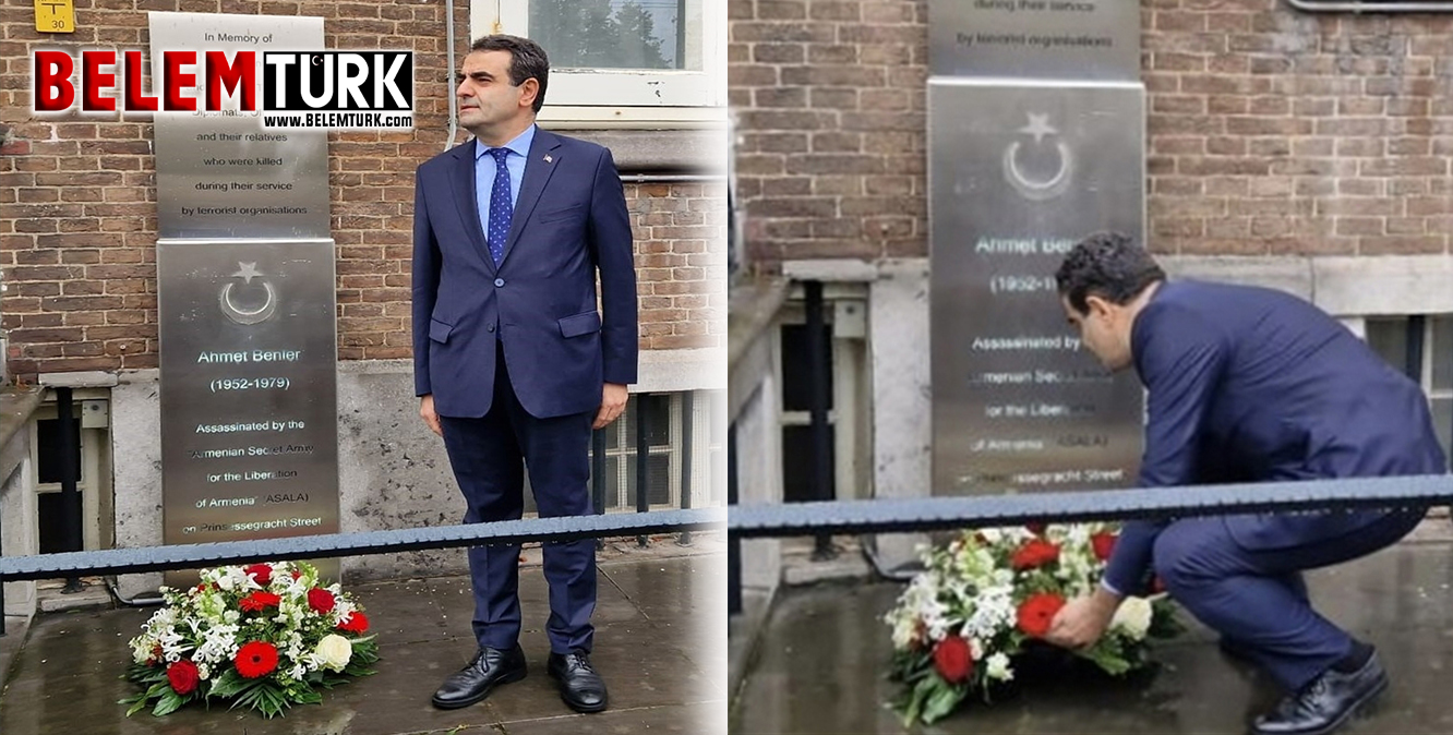 Hollanda’da ASALA’nın şehit ettiği Ahmet Benler törenle anıldı