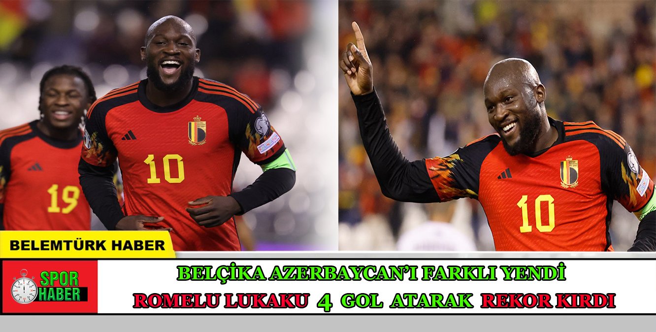 Belçika F Grubu’nun son maçında sahasında Azerbaycan’ı farklı yendi