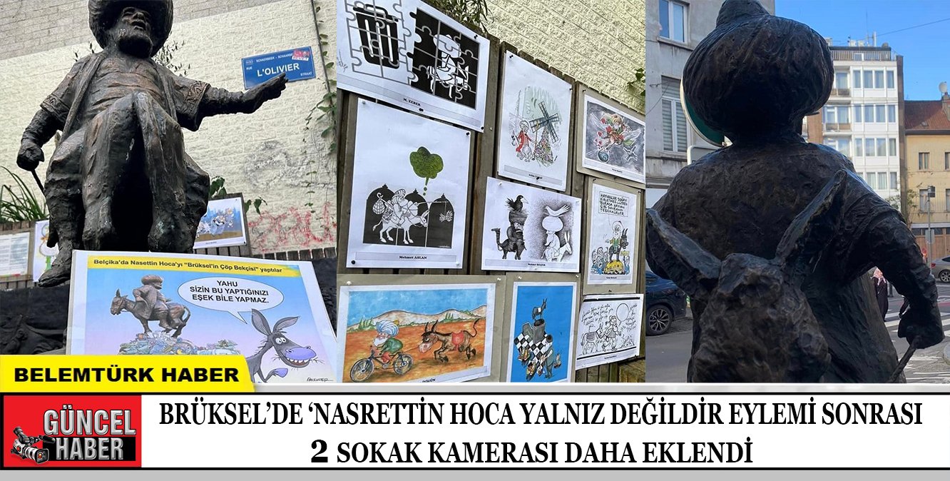 Brüksel’de “Nasrettin Hoca Yalnız Değildir” eylemi meyvelerini veriyor