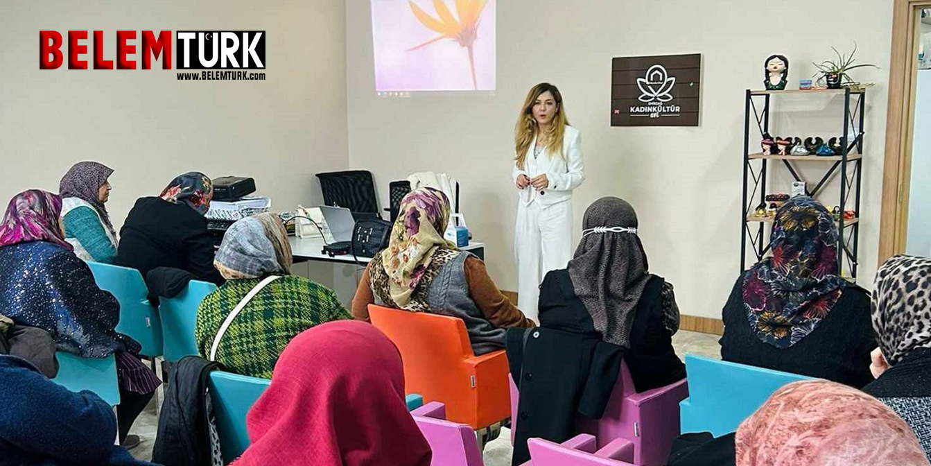 Av. Aslıcan Özgür İleli Emirdağlı kadınlarla kadın hakları ve aile içi şiddet konulu seminerde buluştu