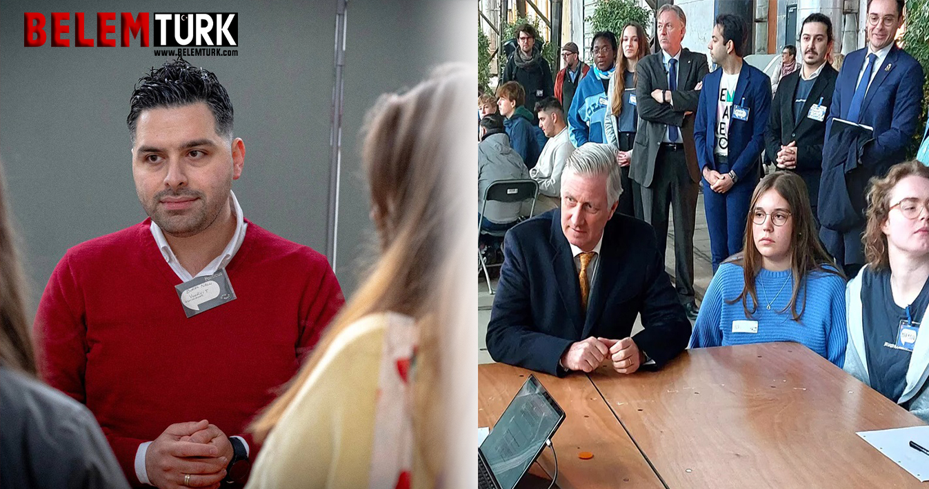 Belçika’nın Gent şehrinde 750 öğrenci Kral Philippe ve politikacılarla siyaseti tartıştı