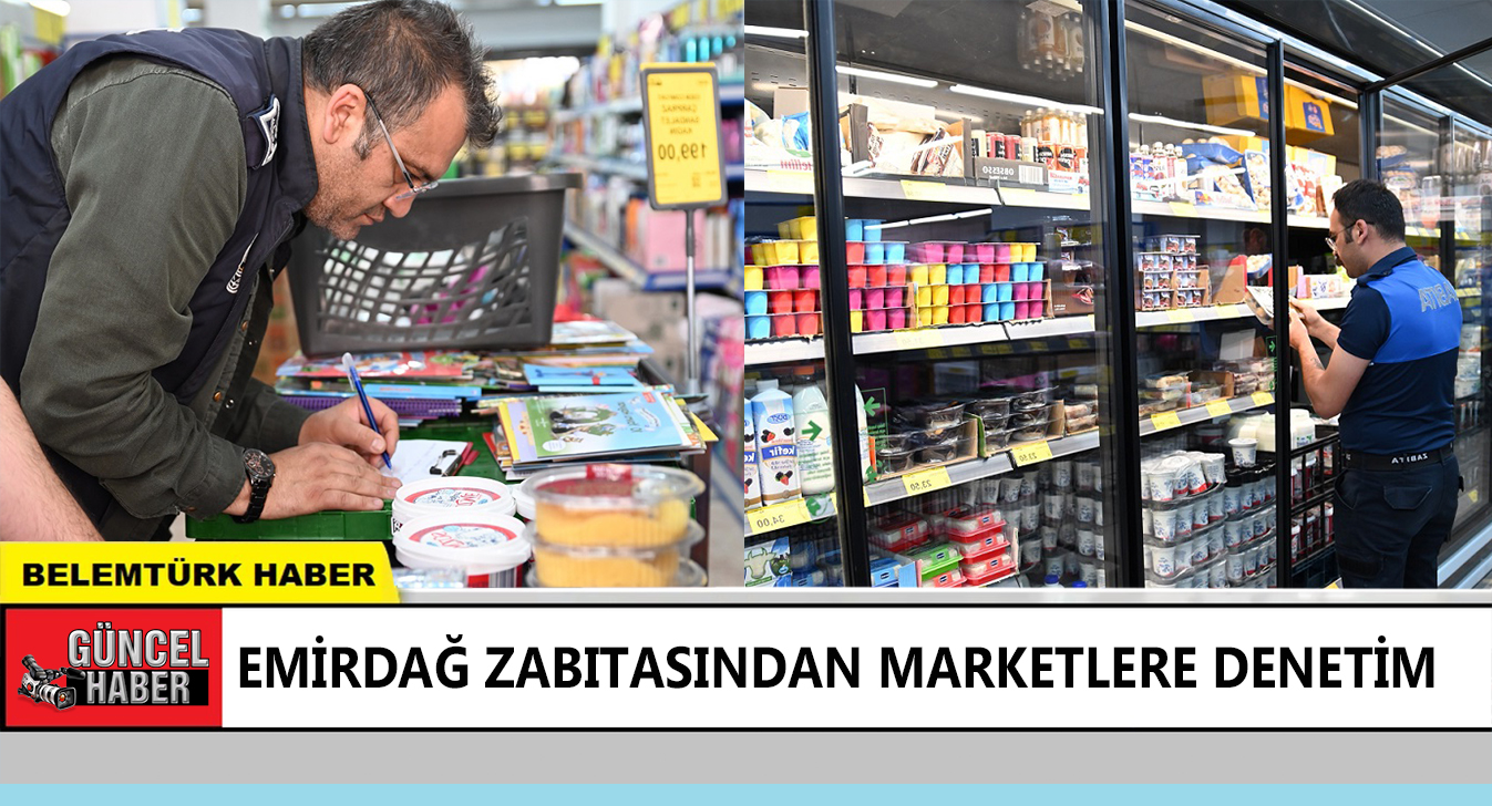 Emirdağ’da son kullanma tarihi geçmiş ürünler toplandı