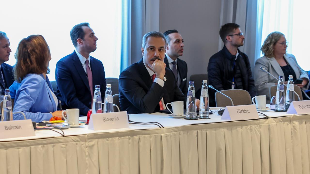 Belçika’nın başkenti Brüksel’de Hakan Fidan’dan diplomasi trafiği