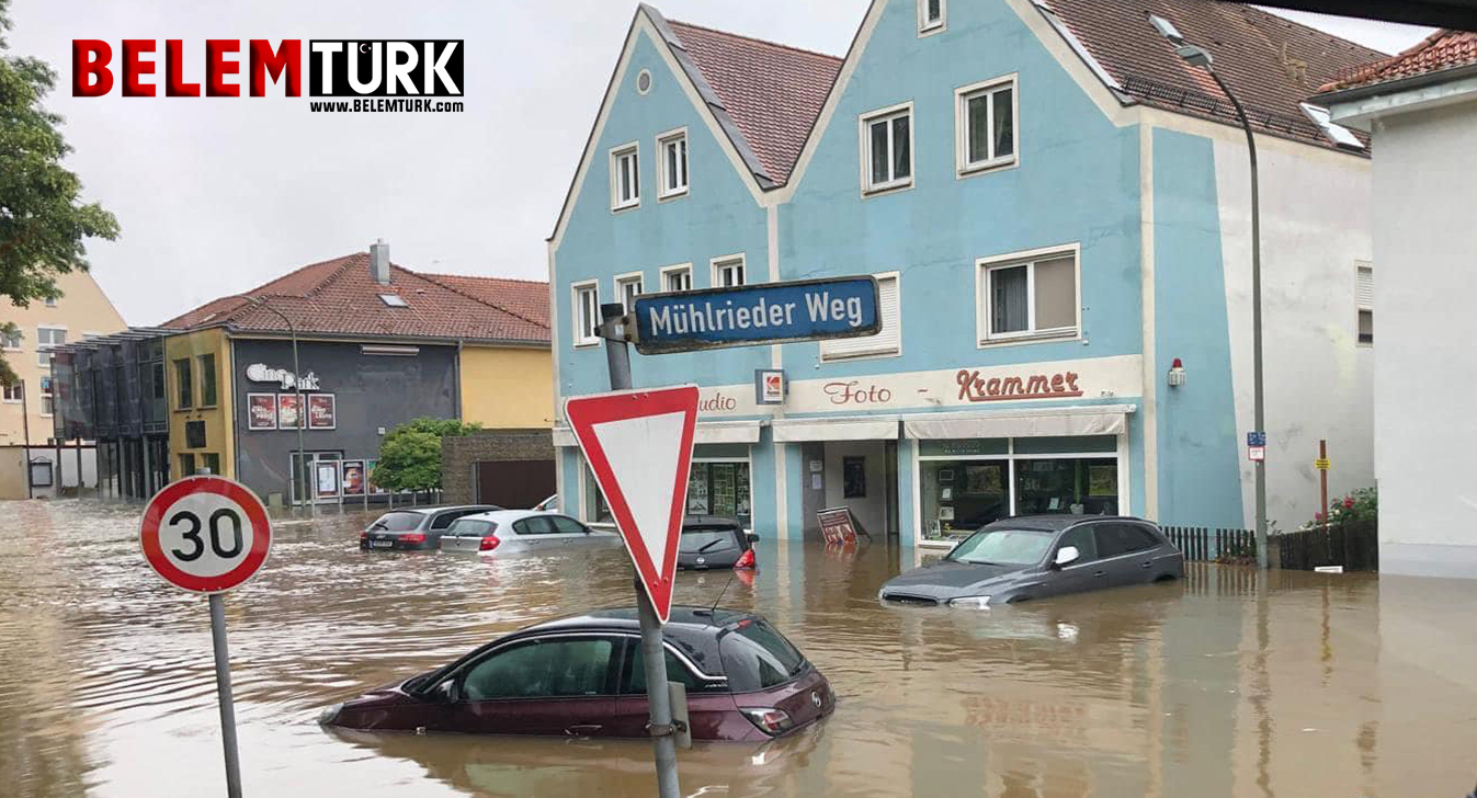 Almanya’da sel nedeniyle bir Türk yaşamını yitirdi