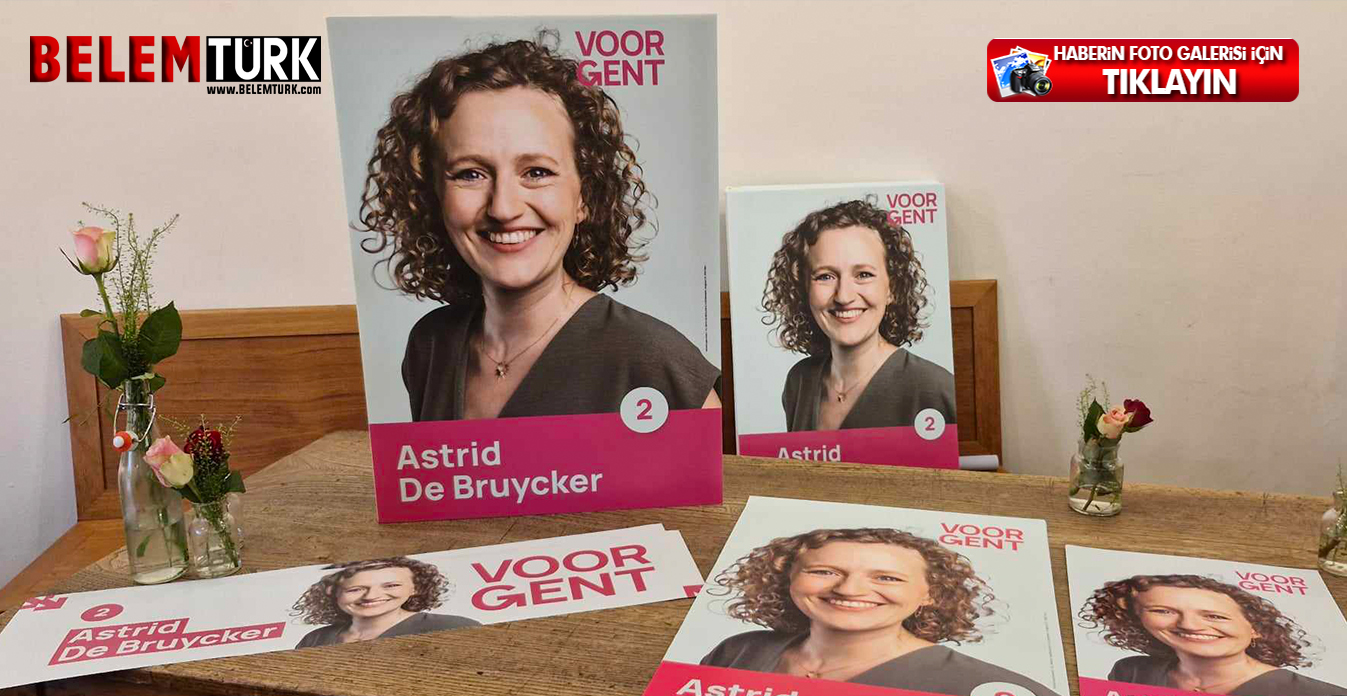 Gent Belediye Başkan Yardımcısı Astrid De Bruycker yerel seçim startını verdi