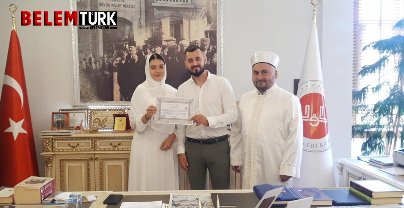 Hollandalı Helena Müslüman olarak Aleyna ismini aldı