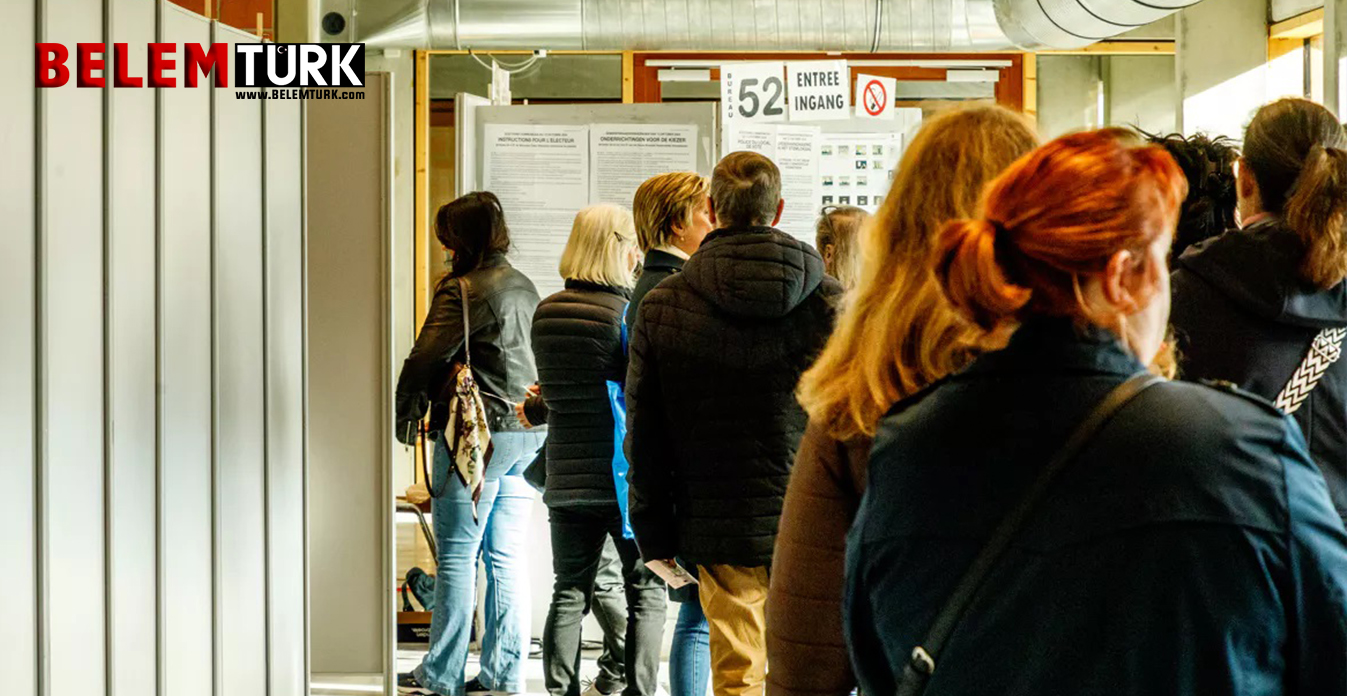 Belçika’da halk yerel seçim için oy kullanıyor