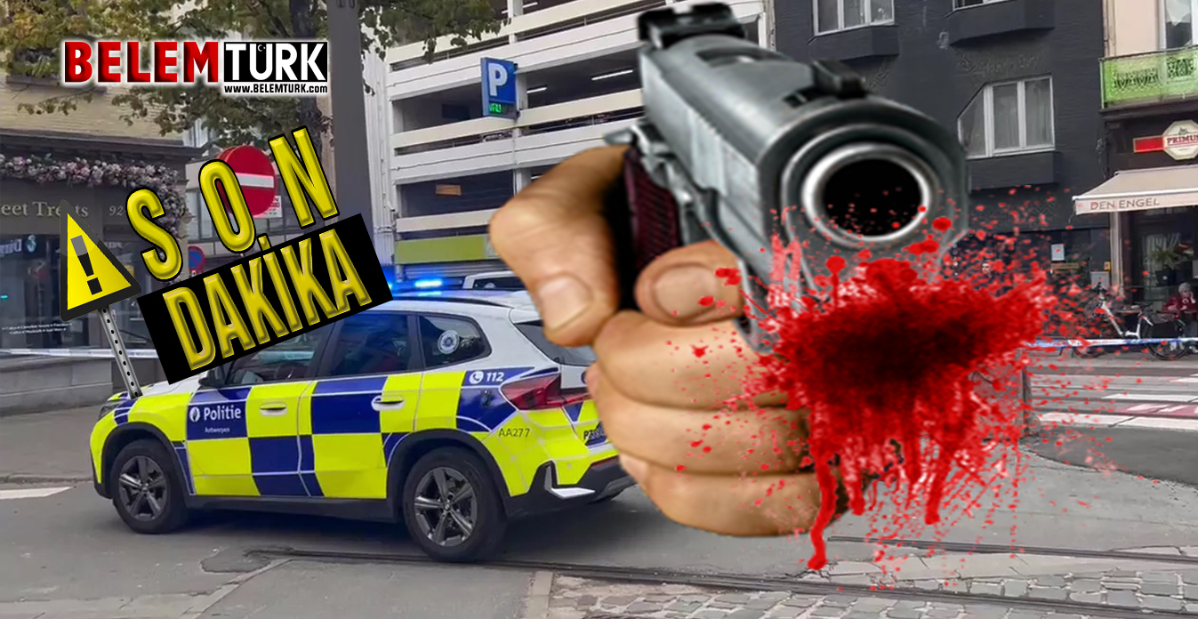 Belçika’nın Anvers şehrinde yaşanan silahlı saldırıda 2’i ağır 3 kişi yaralandı