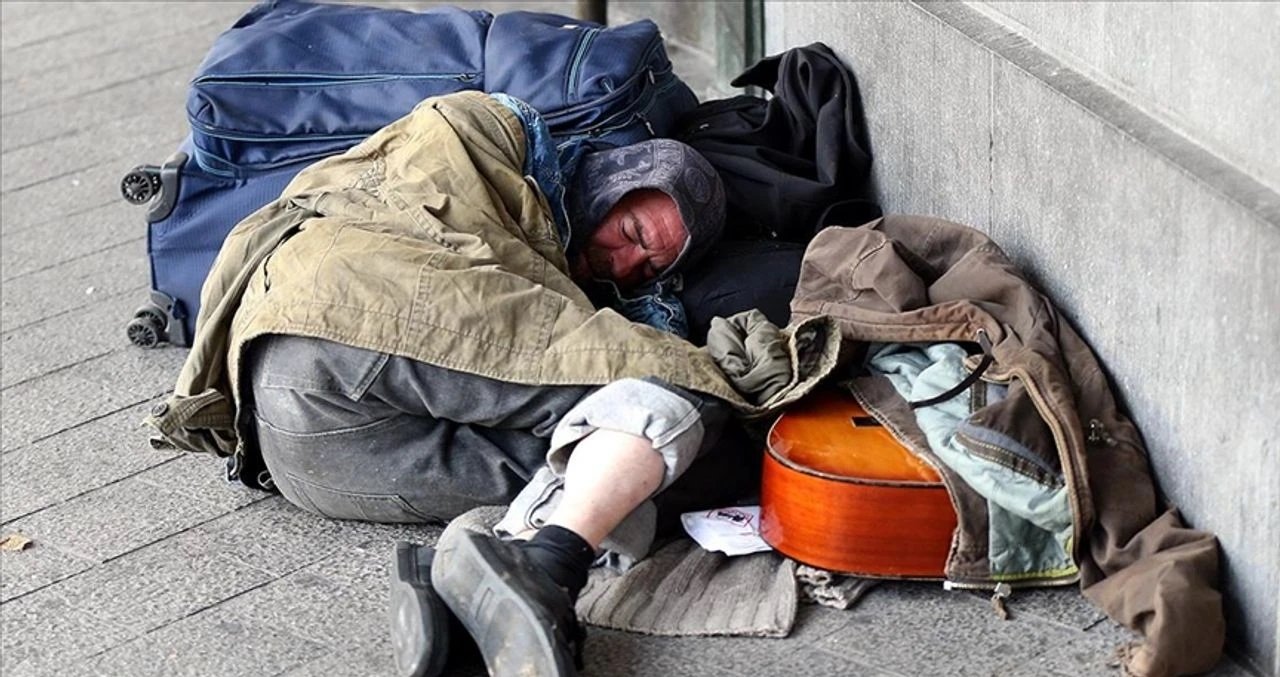 Brüksel sokaklarında yaklaşık 10 bin evsiz yaşıyor