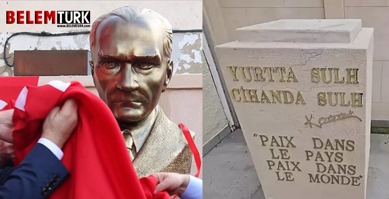 Fransa’daki ilk ve tek Atatürk büstü açılışından sadece 3,5 ay sonra çalındı.
