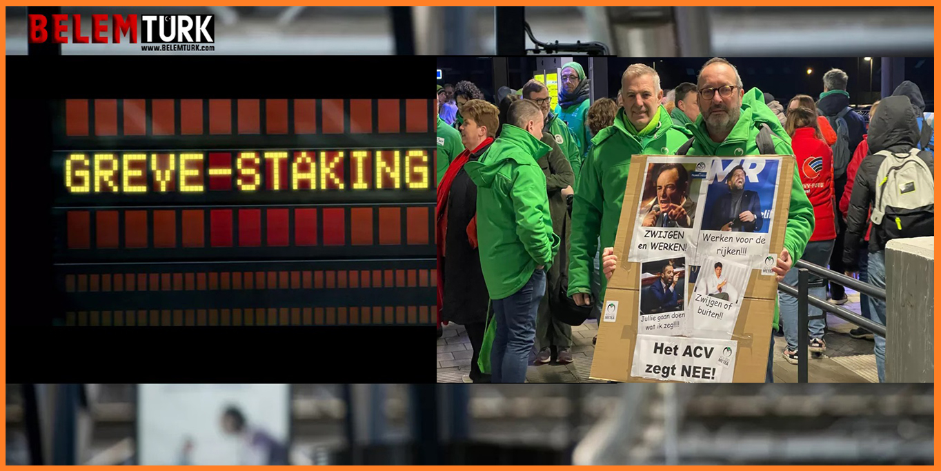 Belçika’da on binlerce kişi hükümetin tasarruf tedbirlerini protesto etti