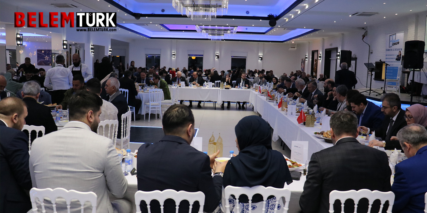 Belçika Uluslararası Demokratlar Birliği (UID) iftar programı düzenledi