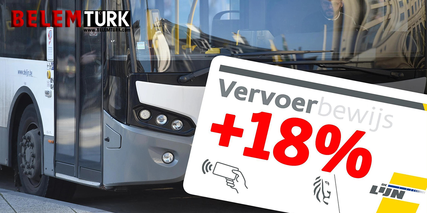 Belçika’da toplu taşıma ücretlerine nisan ayında yüzde 18 zam geliyor