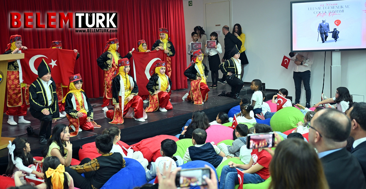 Brüksel’de 23 Nisan Ulusal Egemenlik ve Çocuk Bayramı kutlandı