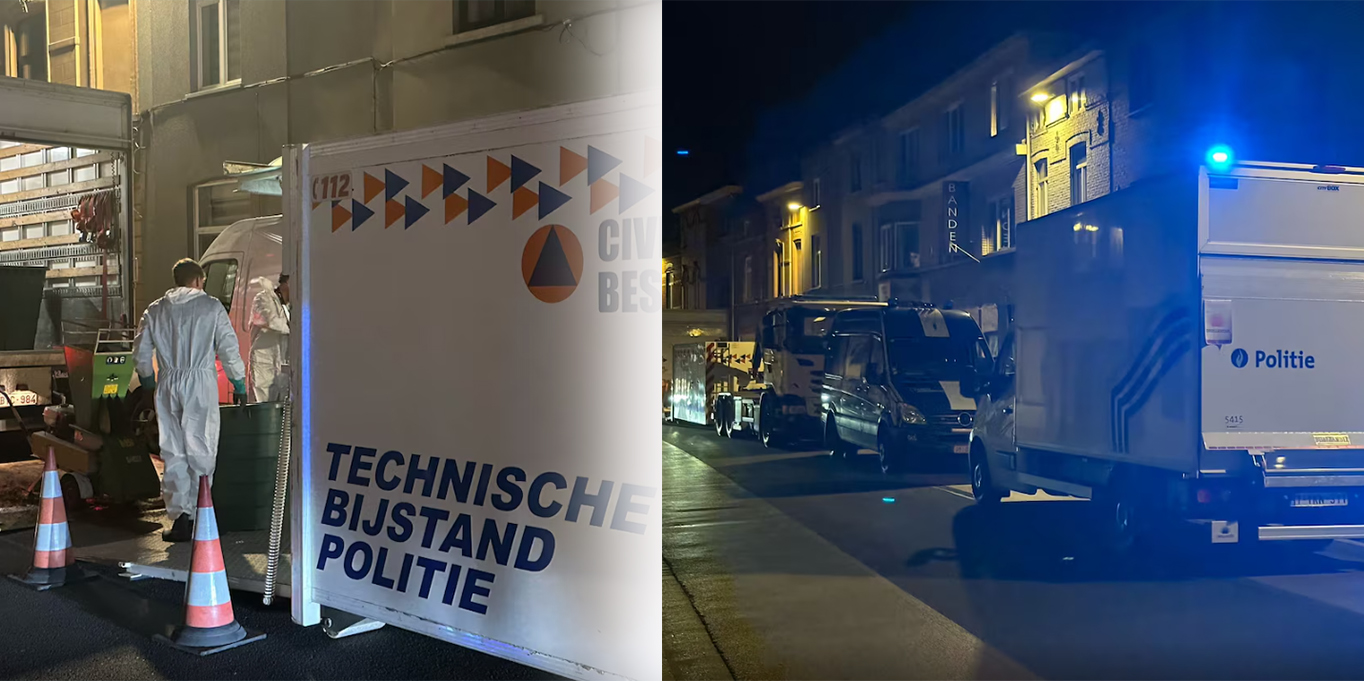 Belçika’nın Gent şehrinde bir Türk’e ait iş yerine yapılan baskında çok sayıda kenevir ele geçirildi.