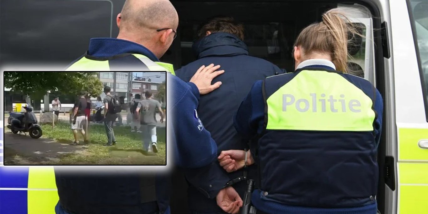 Belçika’da bir okul yakınında çıkan kavgada 19 yaşında genç sırtından bıçaklandı