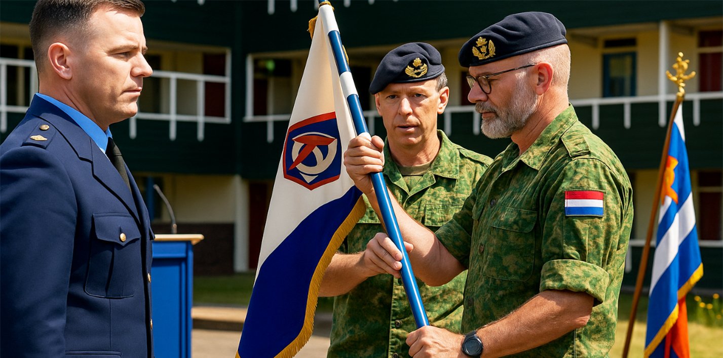 Hollanda tarihinde bir ilk : Cengiz Şahan, Hava Destek Komutanlığı’nın başına getirildi.