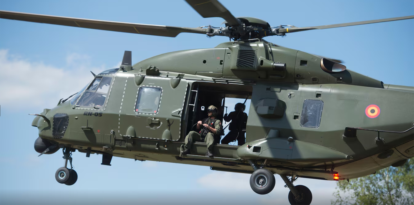 Belçika 12 yıllık NH90 modern nakliye helikopterlerini hizmet dışı bırakıyor