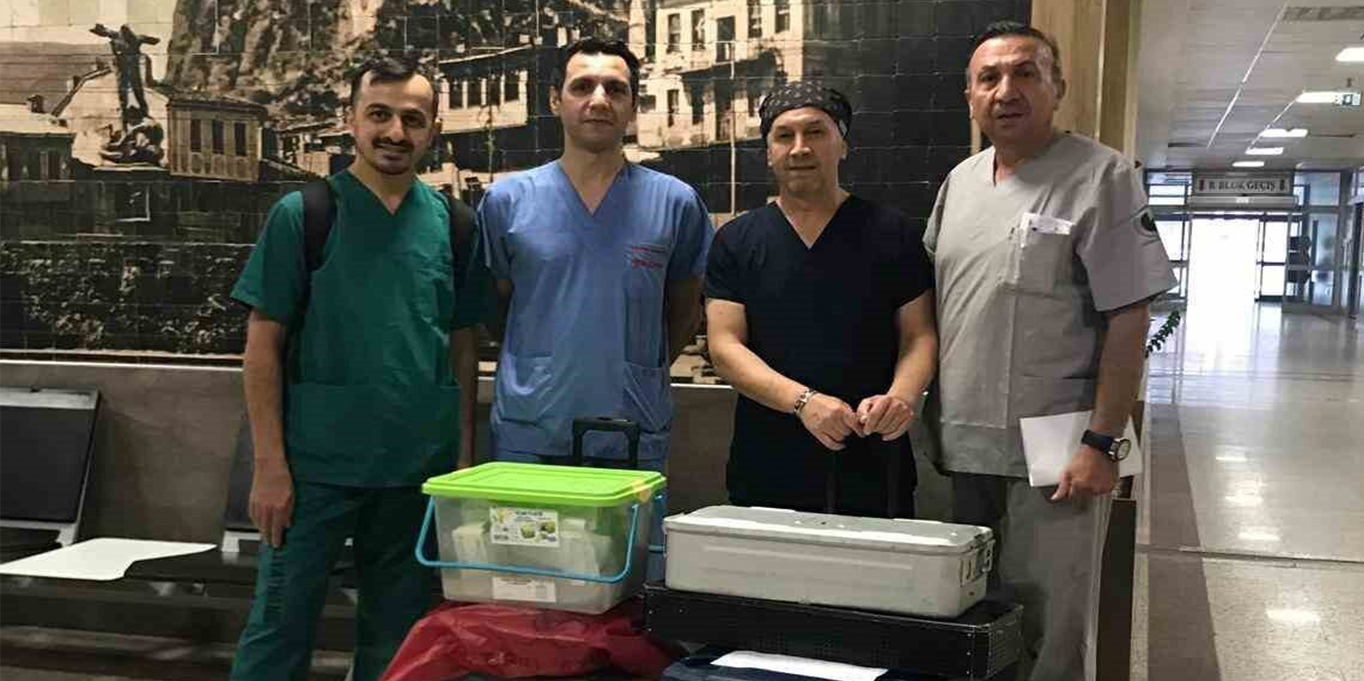 Afyonkarahisar’da beyin ölümü gerçekleşen kişinin organları 3 kişiye umut oldu