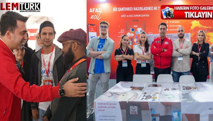 Yurt dışından gençler ve uluslararası öğrenciler YTB ev sahipliğinde Teknofes’te