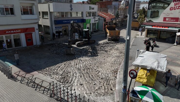 Emirdağ Cumhuriyet Meydanı’nda Büyük Dönüşüm Başladı