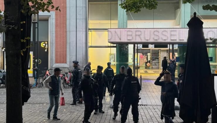 Brüksel’in çeşitli mahallelerinde dün akşam geniş çaplı polis operasyonları yapıldı