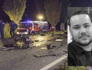 Gurbetçi genç Ahmet Seven, trafik kazasında hayatını kaybetti.