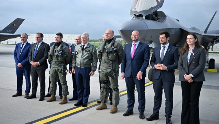 Belçika ilk F-35’lerini teslim aldı