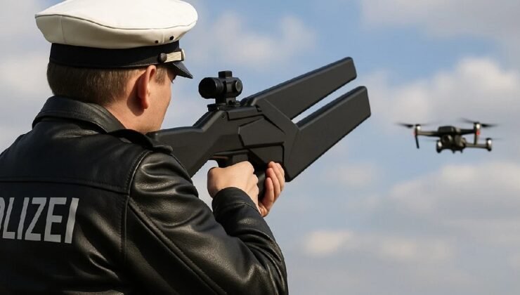 Almanya’da polise insansız hava araçlarını vurma yetkisi