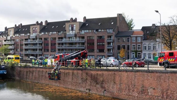 Belçika’nın Gent şehrinde su kanalında ceset bulundu