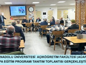 AÜAF Avrupa Eğitim Programı Tanıtım Toplantısı Gerçekleştirildi
