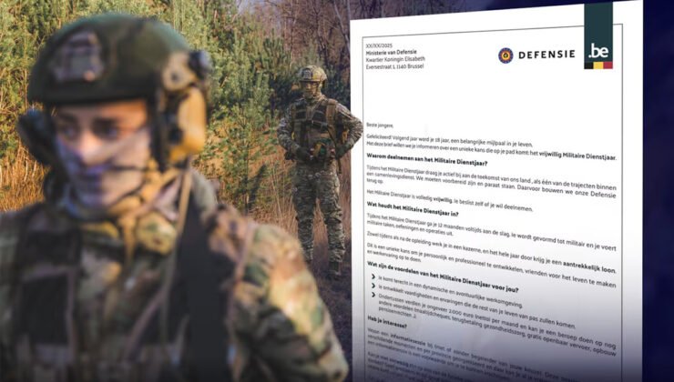 Belçika hükümeti gönüllü askerlik hizmeti için binden fazla gencin başvuru yapmasını sağladı
