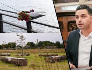 Gent şehrine “doğal defin” mezarlığının yanı sıra su kanarına kül savurma alanı yapılacak