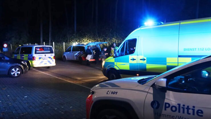 Belçika Waasmunster otoparkındaki ormanlık alanda bir ceset bulundu