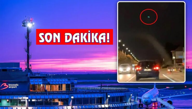 Brüksel Havalimanı üzerinde uçan dronlar nedeniyle tüm uçuşlar iptal edildi