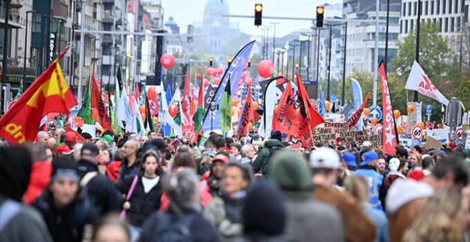Belçika’da grev dalgası devam ediyor
