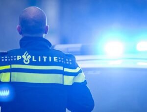 Hollanda polisinden kaçmaya çalışan Belçikalı bir sürücü yakıtı bitince yakalandı