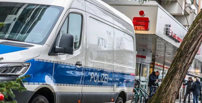 Almanya’nın Gelsenkirchen şehrinde inanılmaz banka soygunu