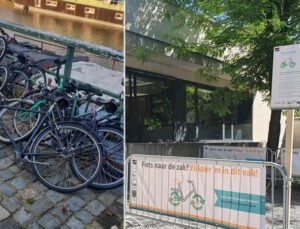 Gent belediyesi, evlerdeki kırık ve arızalı bisikletlerin toplanması işlemini tekrar faaliyete geçirdi.