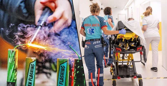 Hollanda’da yasa dışı havai fişekler nedeniyle bu yıl on çocuk elini yada kolunu kaybetti