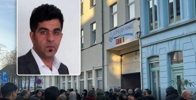 Belçika’da iş kazasında hayatını kaybeden Şabettin Karaman’a hüzünlü veda