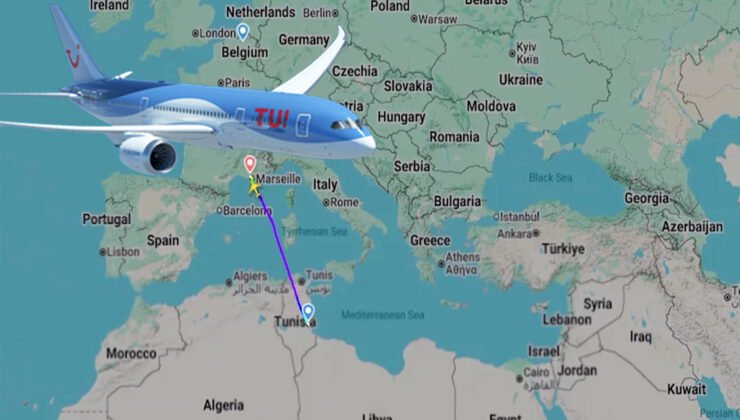 Brüksel’e dönüş için havalanan uçak acil iniş yaptı