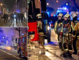 Belçika’da havai fişekten 12 yaşında bir çocuk ağır yaralandı. Brüksel’de 63, Anvers’te 64 kişi tutukladı