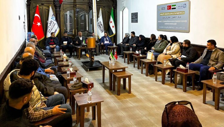 Halep’teki tarihi konak, YTB desteğiyle “Anadolu Kültür Merkezi” olarak hizmete girdi