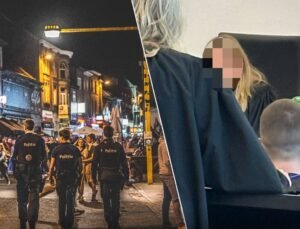 22 yaşındaki Güreşçi Overpoortstraat’ta Gent polis memurunu yere çarptı