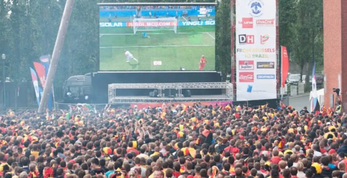 Gent belediyesi, Dünya Kupası süresince halka açık yerlerde büyük ekran kullanımını yasaklıyor
