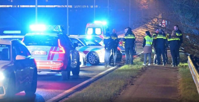 Hollanda’dan başlayan kovalamaca, Belçika’da kazayla sonuçlandı